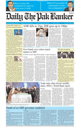 Cover of The Pak Banker