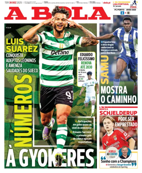 Cover of A BOLA (Portuguese)