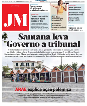 Cover of Jornal Madeira