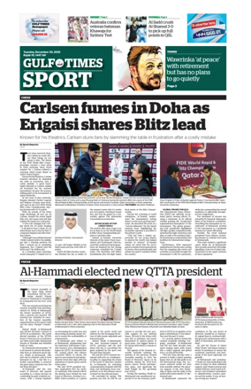 Cover of Gulf Times Sport