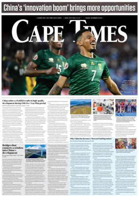 Cover of Cape Times