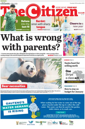 Cover of The Citizen (Gauteng)