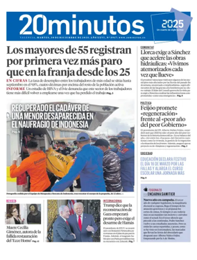 Cover of 20 Minutos Valencia