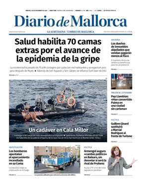 Cover of Diario de Mallorca