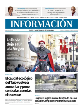 Cover of Diario Informacion (Elche y Vega Baja)
