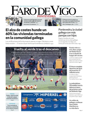 Cover of Faro de Vigo (Pontevedra)