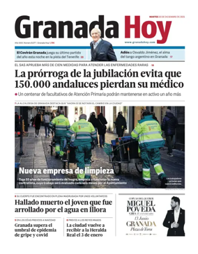 Cover of Granada Hoy