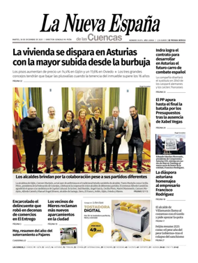 Cover of La Nueva Espana (Cuencas)