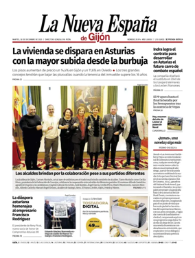 Cover of La Nueva Espana (Gijon)