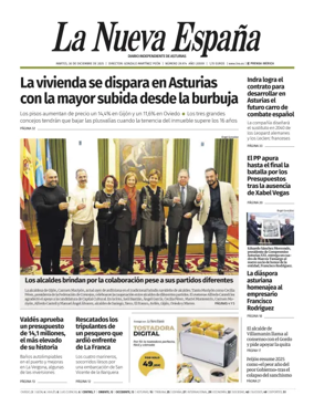 Cover of La Nueva Espana (Oriente)