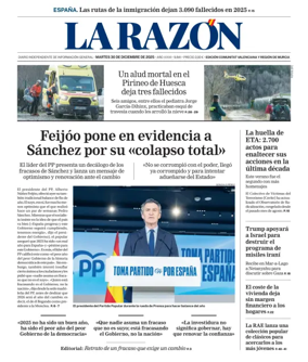 Cover of La Razon (Levante)