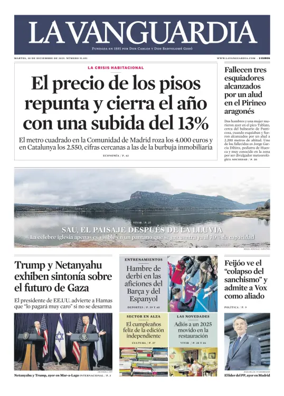 Cover of La Vanguardia