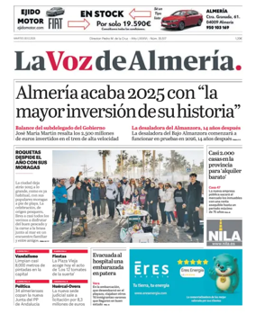 Cover of La Voz de Almeria