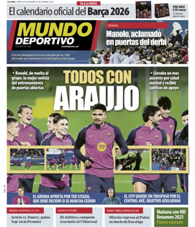 Cover of Mundo Deportivo (Barcelona)