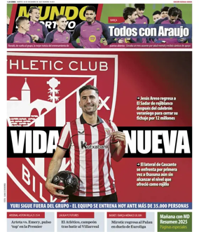 Cover of Mundo Deportivo (Bizkaia-Araba)