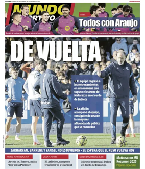 Cover of Mundo Deportivo (Gipuzkoa)