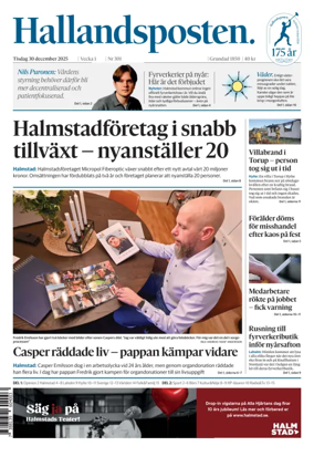 Cover of Hallandsposten