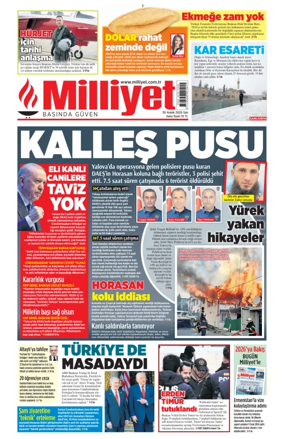 Cover of Milliyet