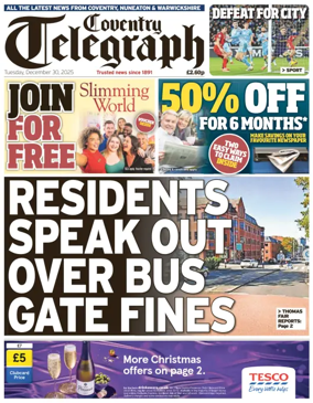 Cover of Coventry Telegraph