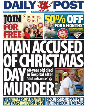 Cover of Daily Post (North Wales)