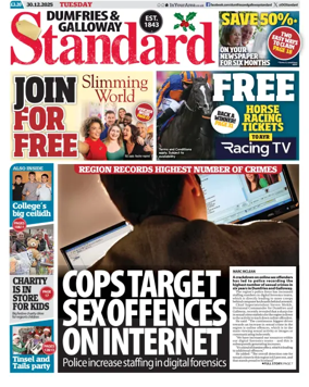 Cover of Dumfries & Galloway Standard