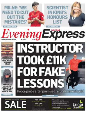 Cover of Evening Express (Extra Edition)