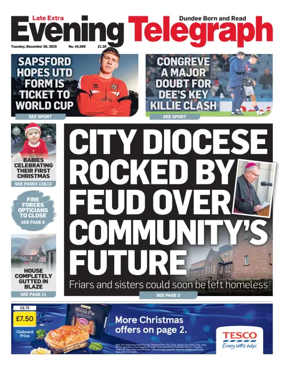 Cover of Evening Telegraph (First Edition)