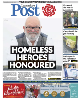 Cover of Lancashire Evening Post
