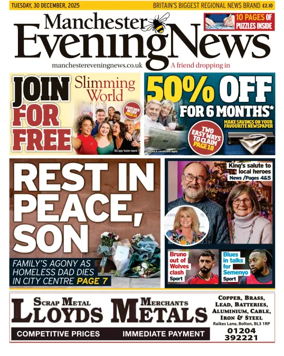 Cover of Manchester Evening News