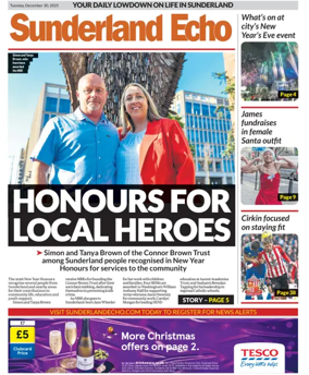 Cover of Sunderland Echo