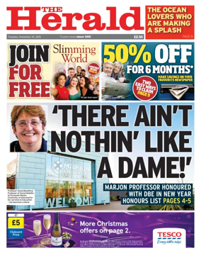 Cover of The Plymouth Herald