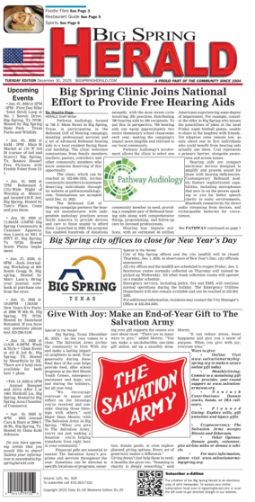 Cover of Big Spring Herald