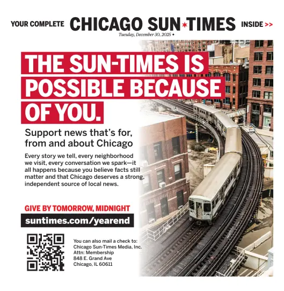 Cover of Chicago Sun-Times
