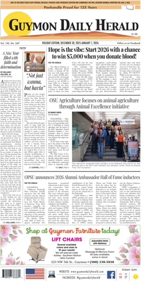 Cover of Guymon Daily Herald