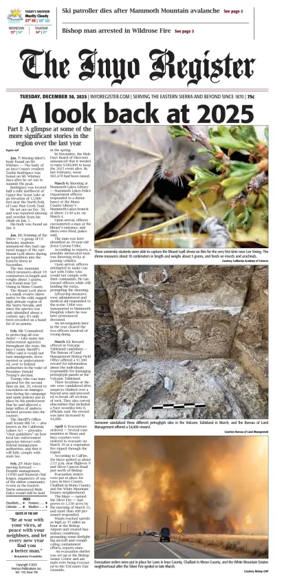 Cover of Inyo Register