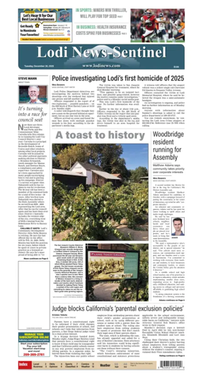 Cover of Lodi News-Sentinel