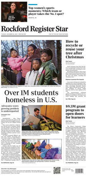 Cover of Rockford Register Star