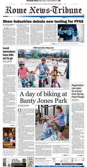 Cover of Rome News-Tribune