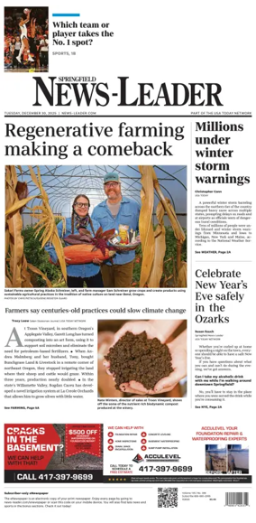 Cover of Springfield News-Leader