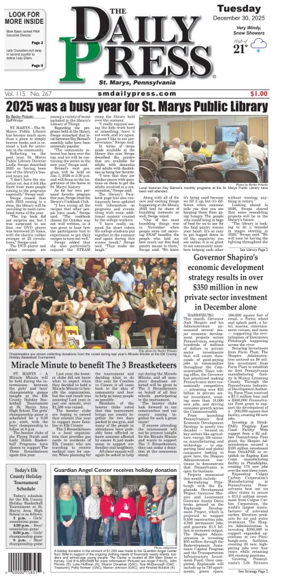 Cover of The Daily Press