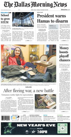 Cover of The Dallas Morning News