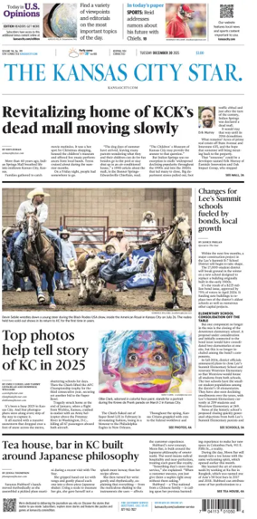 Cover of The Kansas City Star