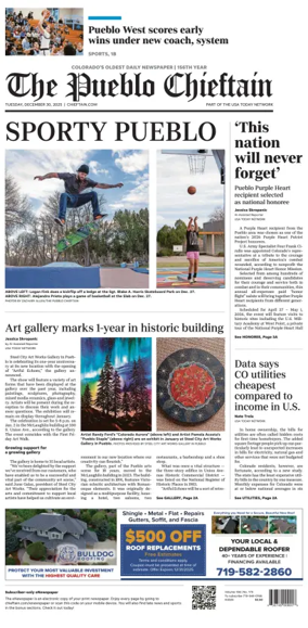 Cover of The Pueblo Chieftain