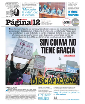Cover of Pagina 12