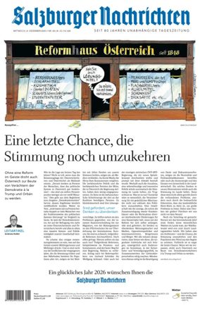 Cover of Salzburger Nachrichten