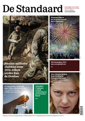 Cover of De Standaard