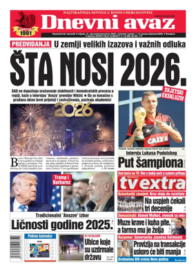 Cover of Dnevni avaz