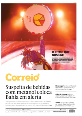Cover of Correio da Bahia