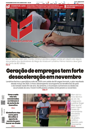 Cover of Folha de Londrina