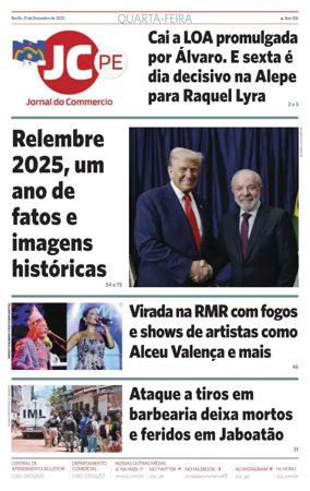 Cover of Jornal do Commercio